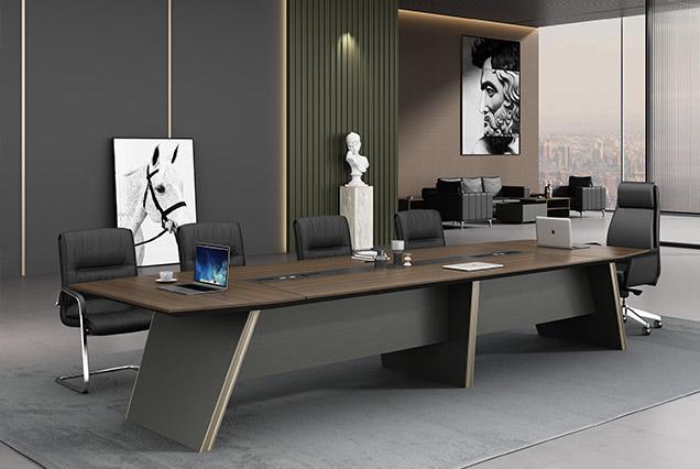 簡約現代會議桌-9
