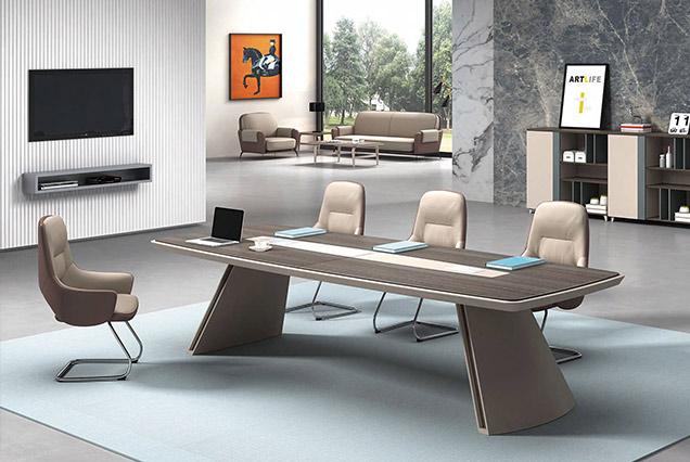 簡約現代會議桌-12