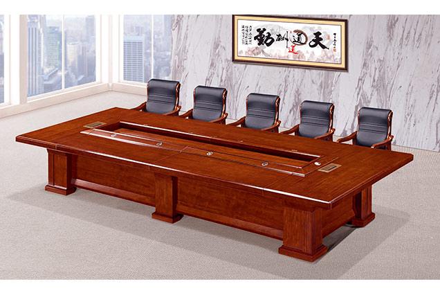 實木會議桌-17